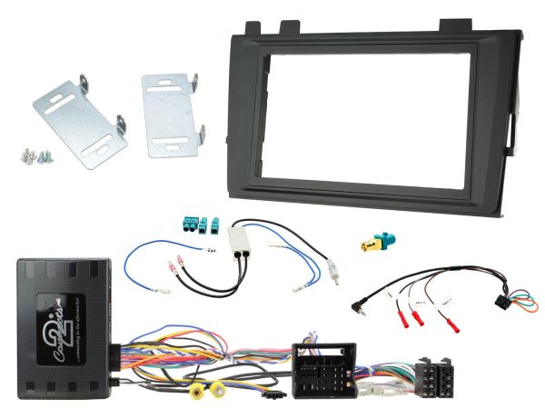 Connects2 CTKVW47 shallow double-DIN fitting kit for VW Transporter T6.1 MIB II
