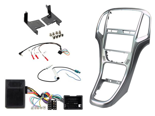 Connects2 CTKVX01 Vauxhall Astra J 2010–2015 fitting kit – Titan Grey