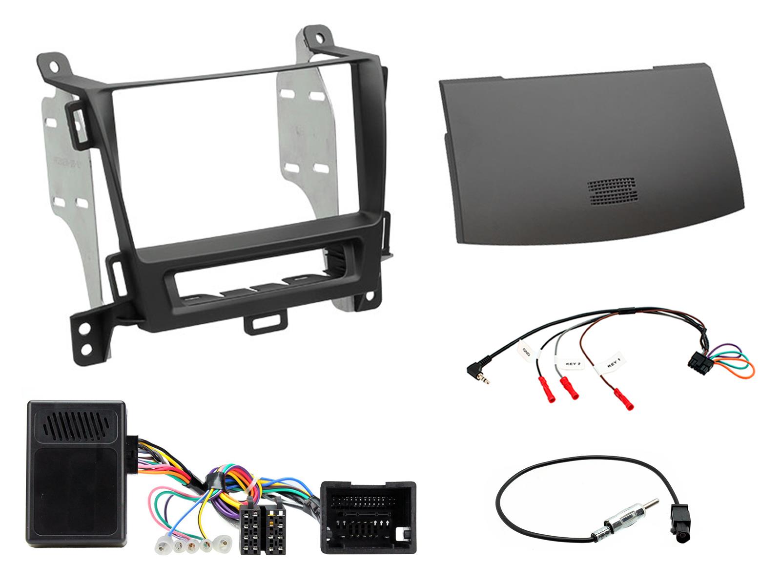 Connects2 CTKVX20 Vauxhall Zafira Tourer non-navigation fitting kit – black