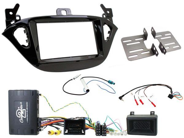 Connects2 CTKVX22 Vauxhall Adam / Corsa E Infodapter fitting kit – piano black