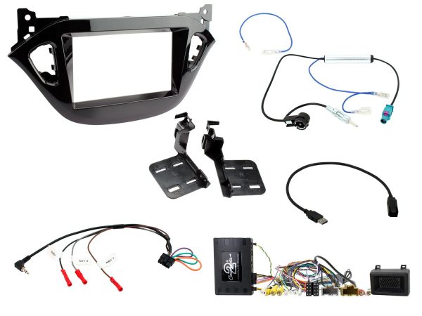 Connects2 CTKVX43 Vauxhall Corsa E Intellilink 4.0 double-DIN fitting kit