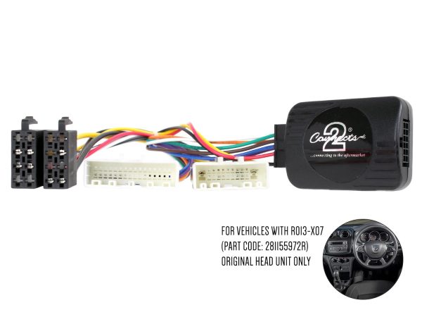 Connects2 CTSDC003 Dacia RO13-X07 Steering-Wheel Control Interface