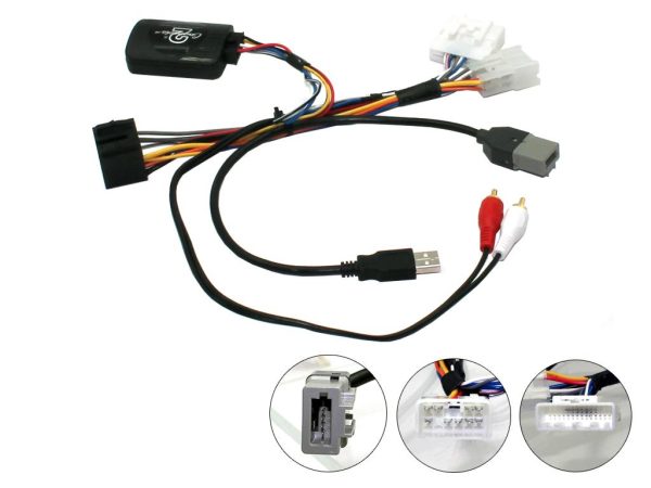 Connects2 CTSPG016.2 Peugeot 108 Steering-Wheel and USB/AUX Retention Interface