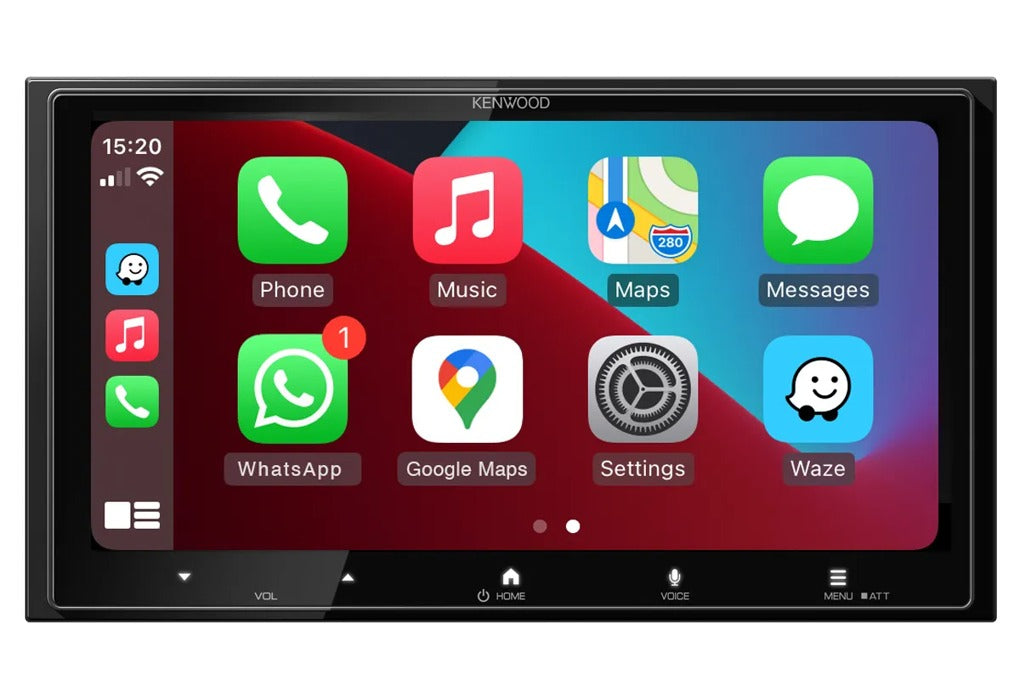 Kenwood DMX7525DABS HD Wireless CarPlay & Android Auto Stereo