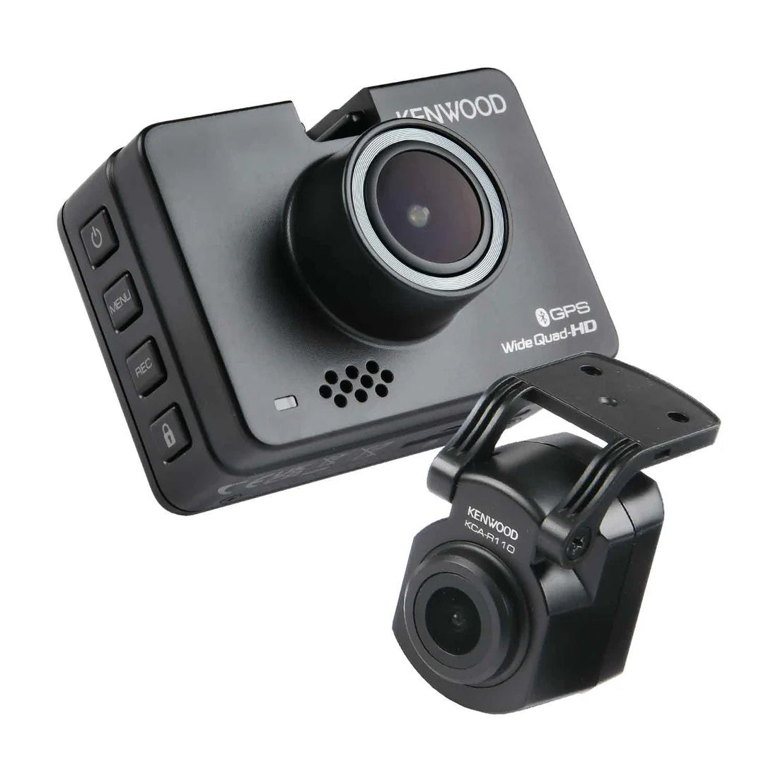 Kenwood DRVA510R11CA 2K Front & Full HD Rear Dash Cam Bundle 32GB