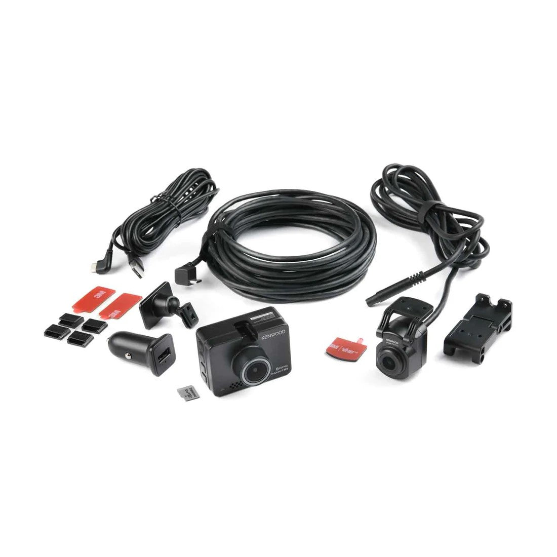 Kenwood DRVA510R11CA 2K Front & Full HD Rear Dash Cam Bundle 32GB - Image 2
