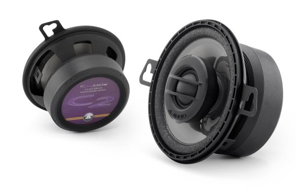 JL Audio C2-350x 90mm / 3.5 inch 2-Way Coaxial Speakers — Pair
