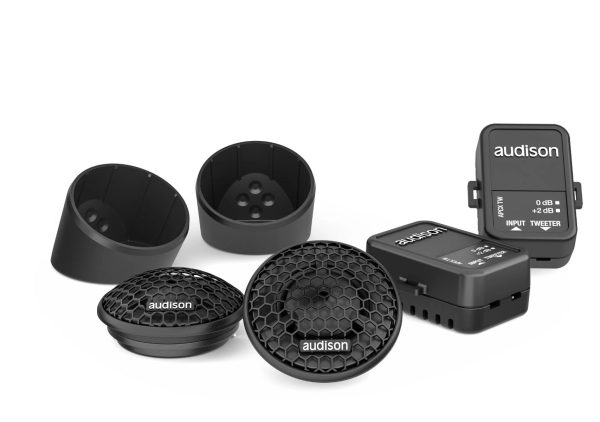 Audison AP 1 Prima 26 mm Tweeter Pair with Crossovers