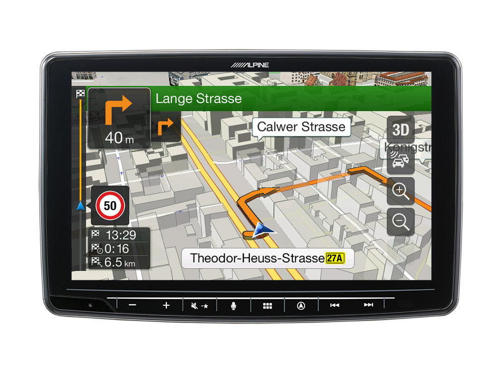 Alpine INE-F904DC Halo9 Navi — 9-inch Floating Navigation Stereo - Image 2
