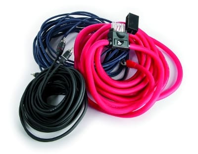 Connection FSK350.1 8 AWG Amplifier Wiring Kit