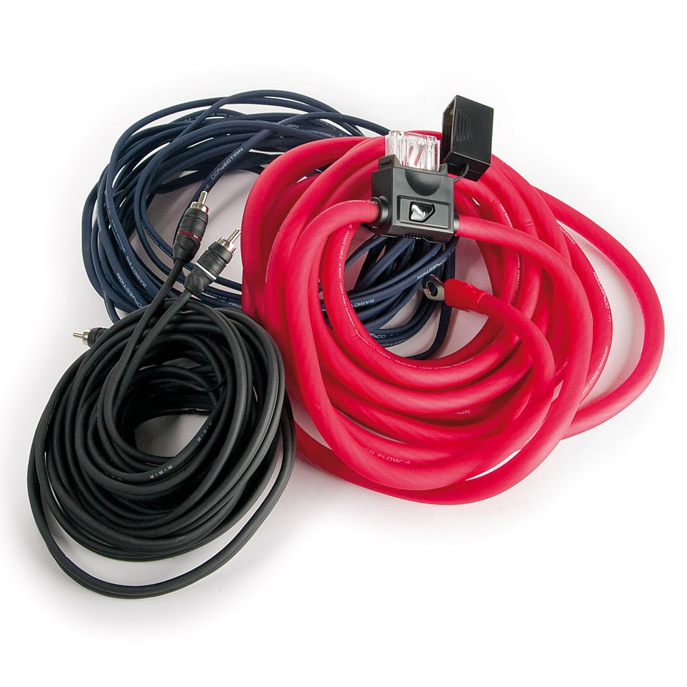 Connection by Audison FSK 700 4 AWG Amplifier Wiring Kit