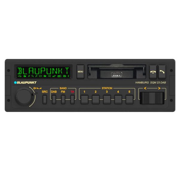 Blaupunkt Hamburg SQM 23 DAB Retro Single-DIN Bluetooth Radio