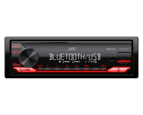 JVC KD-X282BT Bluetooth USB single DIN car stereo