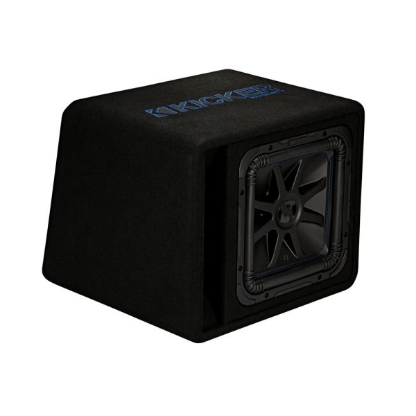 Kicker 44VL7S122 Solo-Baric L7S 12-Inch 2-Ohm Loaded Subwoofer Enclosure