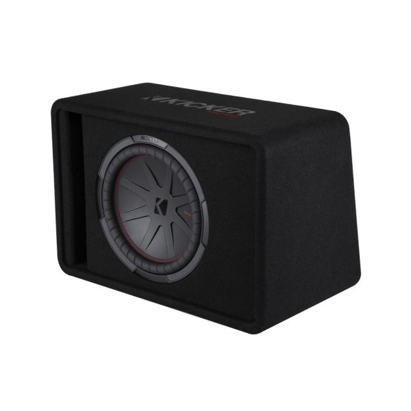 Kicker 48VCWR122 CompR 12-Inch 2-Ohm Loaded Subwoofer Enclosure