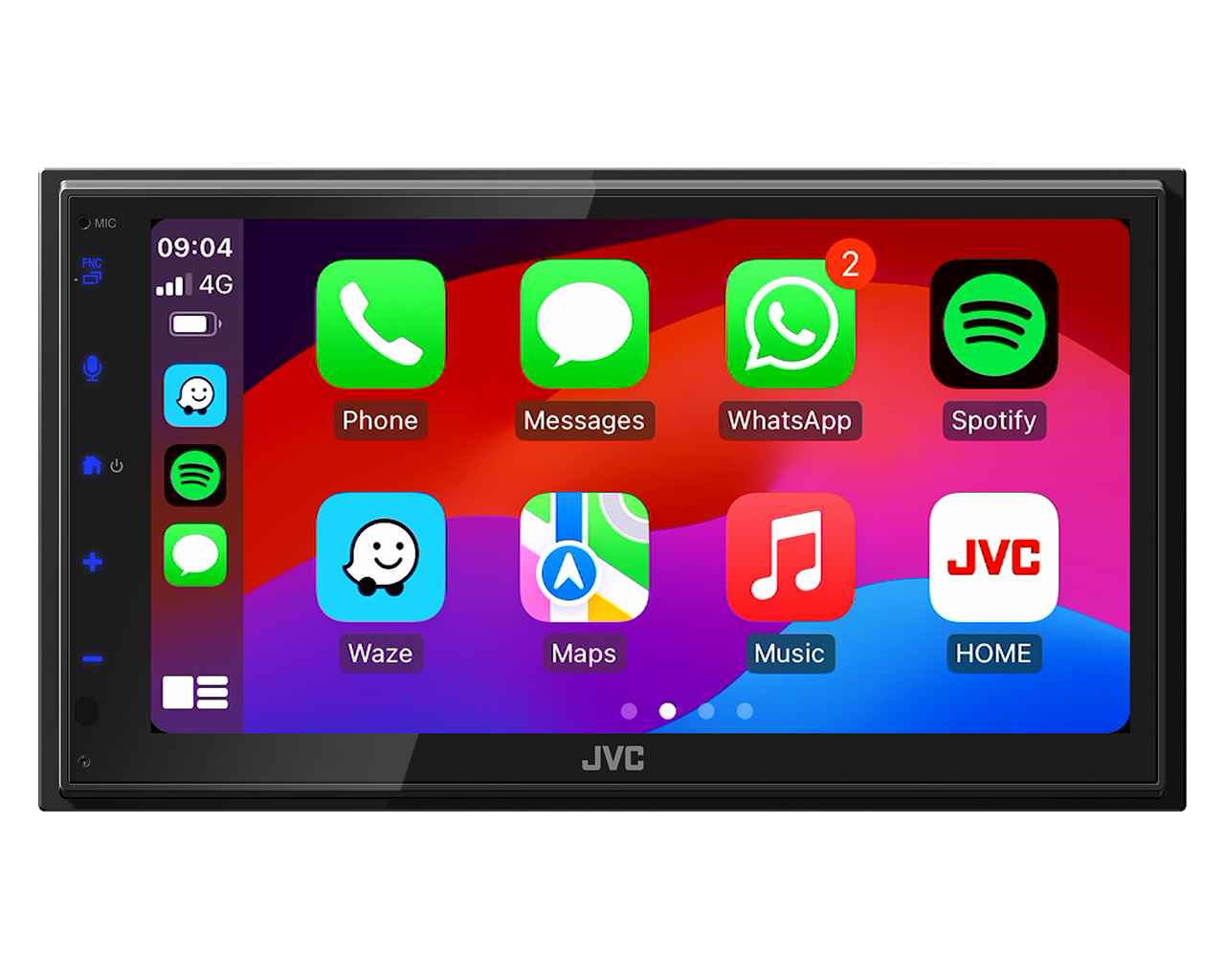 JVC KW-M695DBW 6.8-inch Wireless CarPlay & Android Auto DAB Stereo