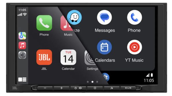 JBL LEGEND-700D 7-inch Double DIN Wireless CarPlay & Android Auto Stereo