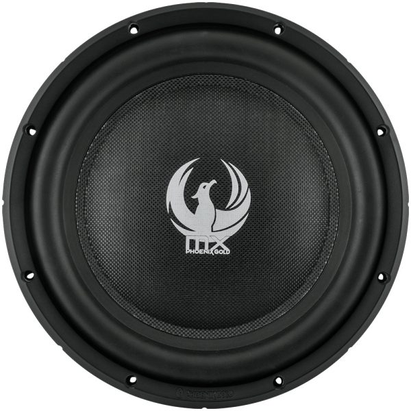Phoenix Gold MX12D2 12-inch Dual 2-ohm Shallow Passive Subwoofer
