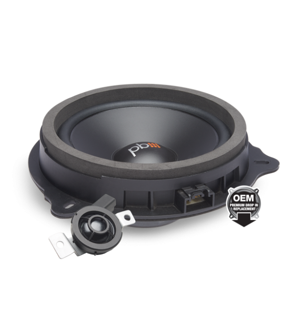 Powerbass OE65C-FD 6.5-inch Ford Replacement Component Speakers
