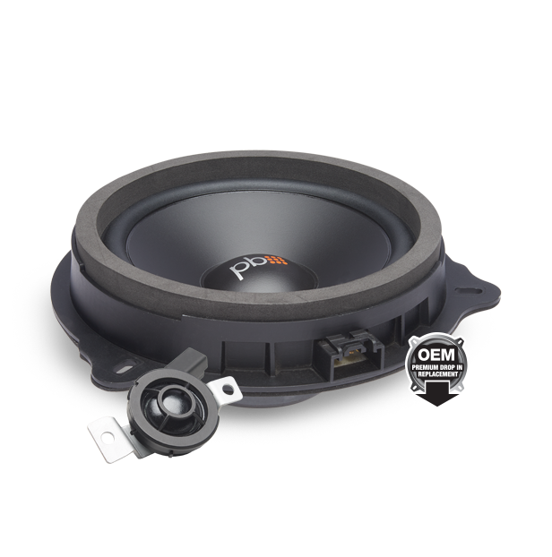 Powerbass OE65C-FD 6.5-inch Ford Replacement Component Speakers