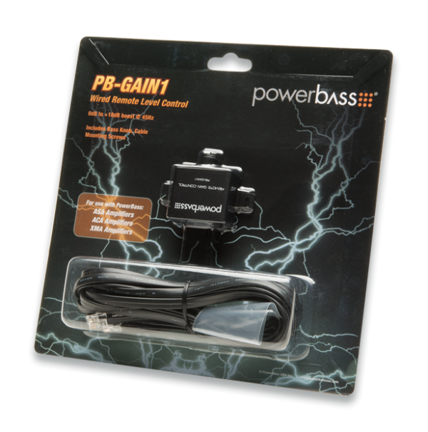 PowerBass PB-GAIN1 Wired Amplifier Level Control