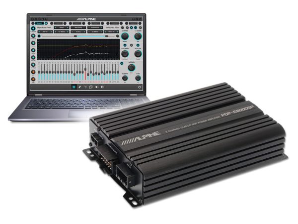 Alpine PDP-E800DSP Eight-Channel DSP Amplifier