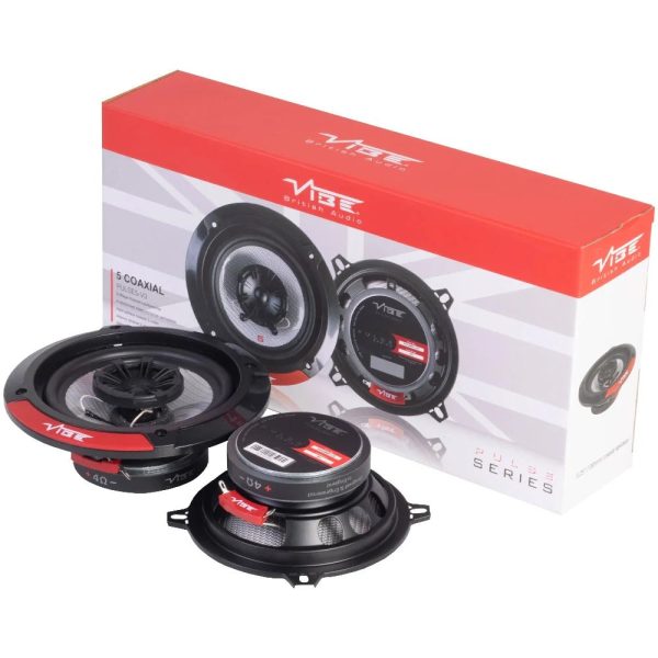 VIBE PULSE5-V3 5.25-inch 2-Way Coaxial Speakers (Pair)