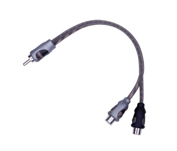 Rockford Fosgate RFIY-1M RCA Y-Adapter — 1 Male / 2 Female
