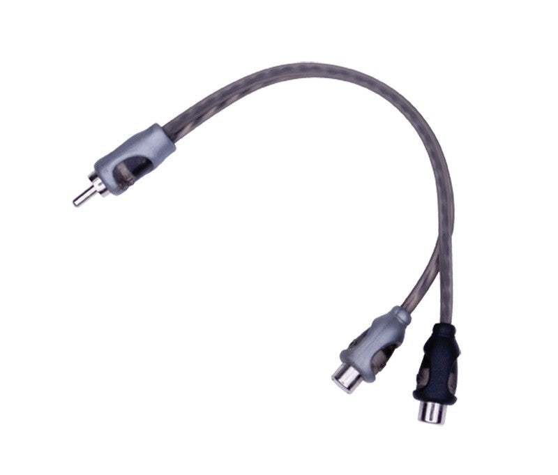 Rockford Fosgate RFIY-1M RCA Y-Adapter — 1 Male / 2 Female