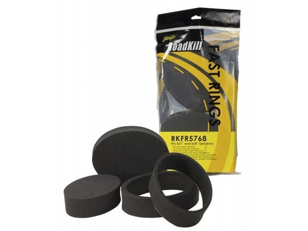 Stinger RKFR5768 RoadKill Fast Rings for 5x7 / 6x8-inch Speakers — Pair