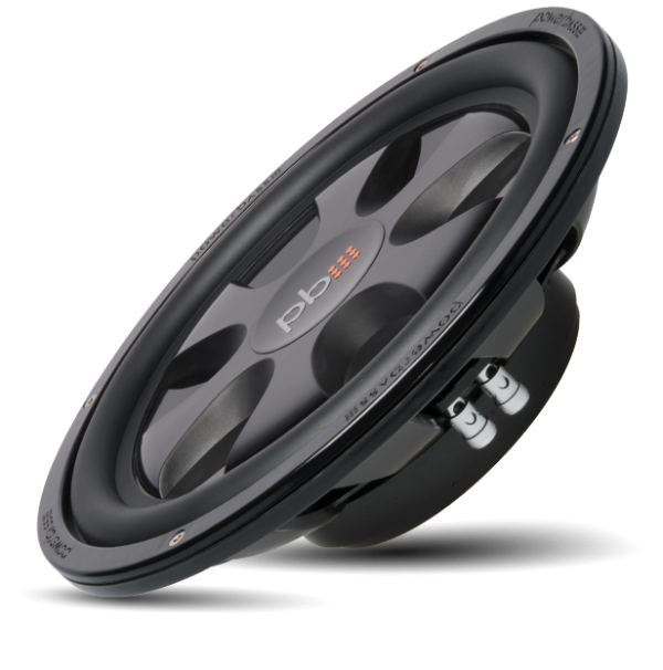 Powerbass S-12T 12-inch Shallow Subwoofer – Single 4 Ohm