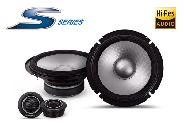 Alpine S2-S65C 16.5cm (6.5-inch) Component Speaker Set