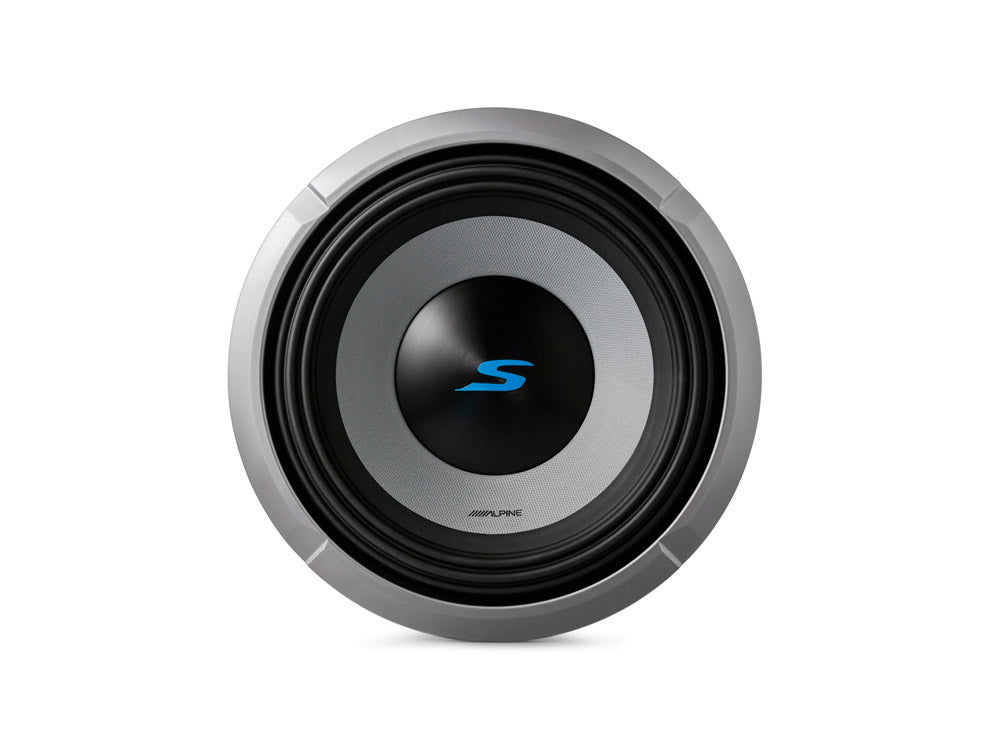 Alpine S2-W10D4 10-inch S-Series Subwoofer – Dual 4-Ohm