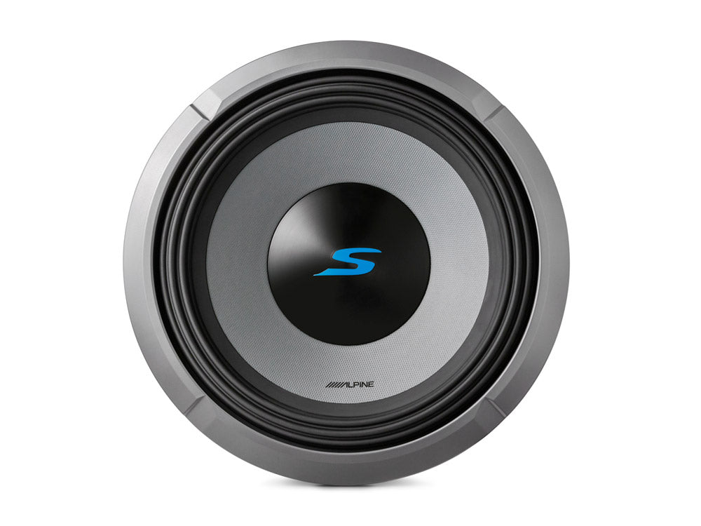 Alpine S2-W12D4 12-inch S-Series Subwoofer – Dual 4-Ohm