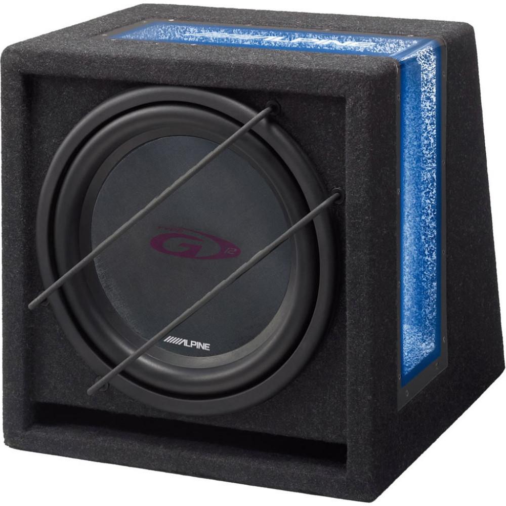 Alpine SBG-1244BR 12-inch Passive Bass-Reflex Subwoofer Enclosure