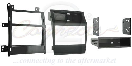 Connects2 CT23CA04 Matte-Black Escalade Double-DIN Fascia