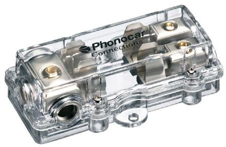 Phonocar 4/487 2-Way AGU Fuse Distribution Holder
