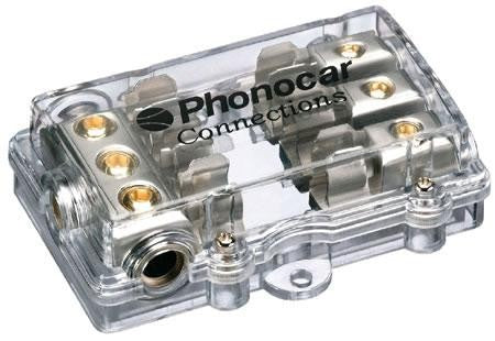 Phonocar 4/488 3-Way AGU Fuse Distribution Holder