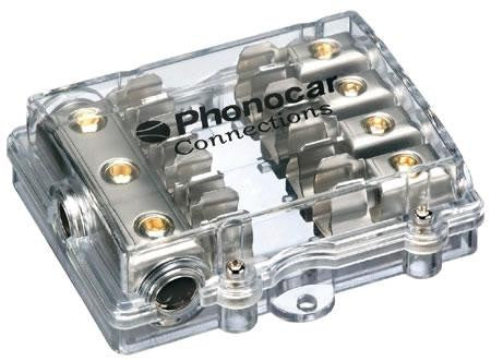 Phonocar 4/489 4-Way AGU Fuse Distribution Holder