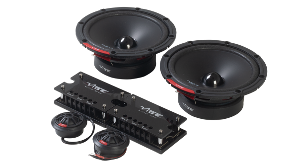 VIBE SLICK6SQC-V9 6.5-inch Component Speaker Set