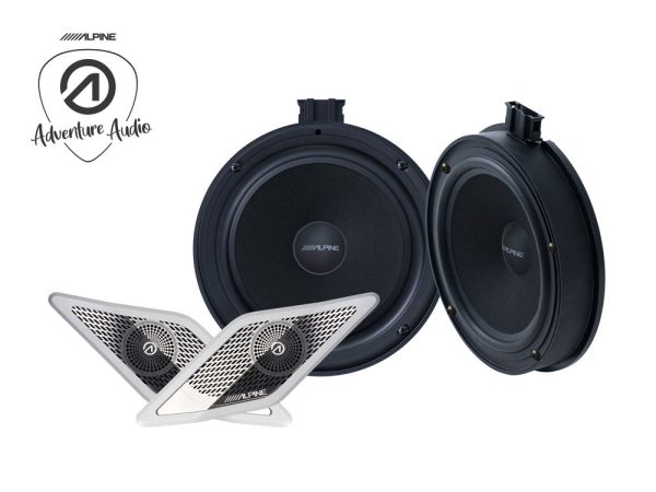 Alpine SPC-106CRA2 Front Speaker System for VW Crafter 2 & MAN TGE