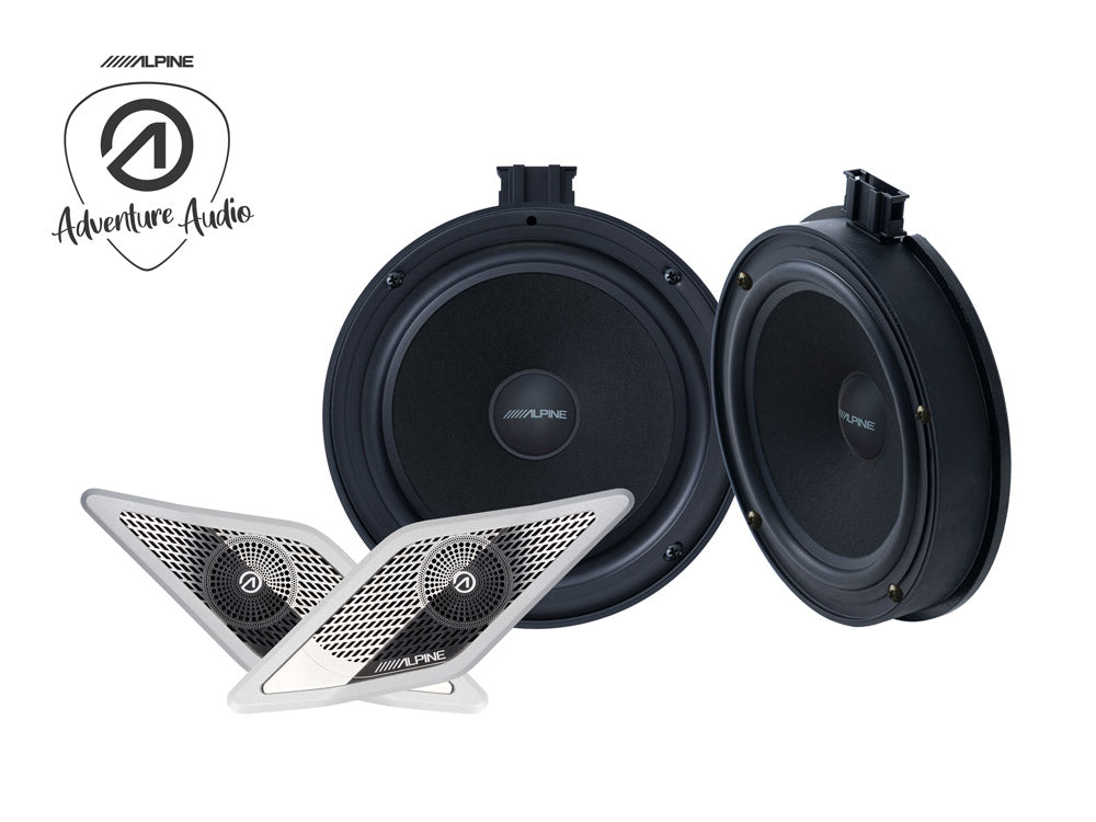 Alpine SPC-106CRA2 Front Speaker System for VW Crafter 2 & MAN TGE