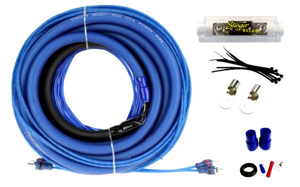 Stinger Select SSK0 1/0 AWG Amplifier Wiring Kit