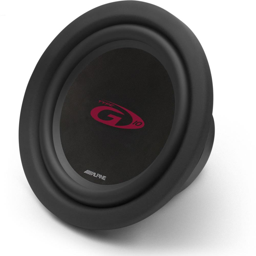Alpine SWG-1044 10-inch Type-G Subwoofer – 4-Ohm