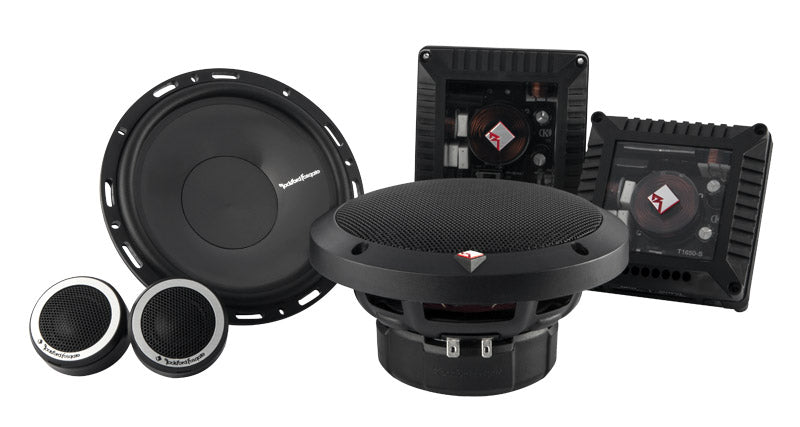 Rockford Fosgate T1650-S 6.5-inch 2-Way Component Speaker Kit (Pair)