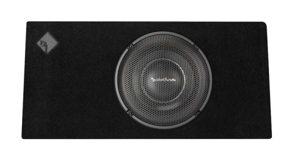 Rockford Fosgate T1S-1X10 10-inch 1Ω Slim Sealed Subwoofer Enclosure