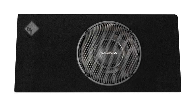 Rockford Fosgate T1S-1X10 10-inch 1Ω Slim Sealed Subwoofer Enclosure