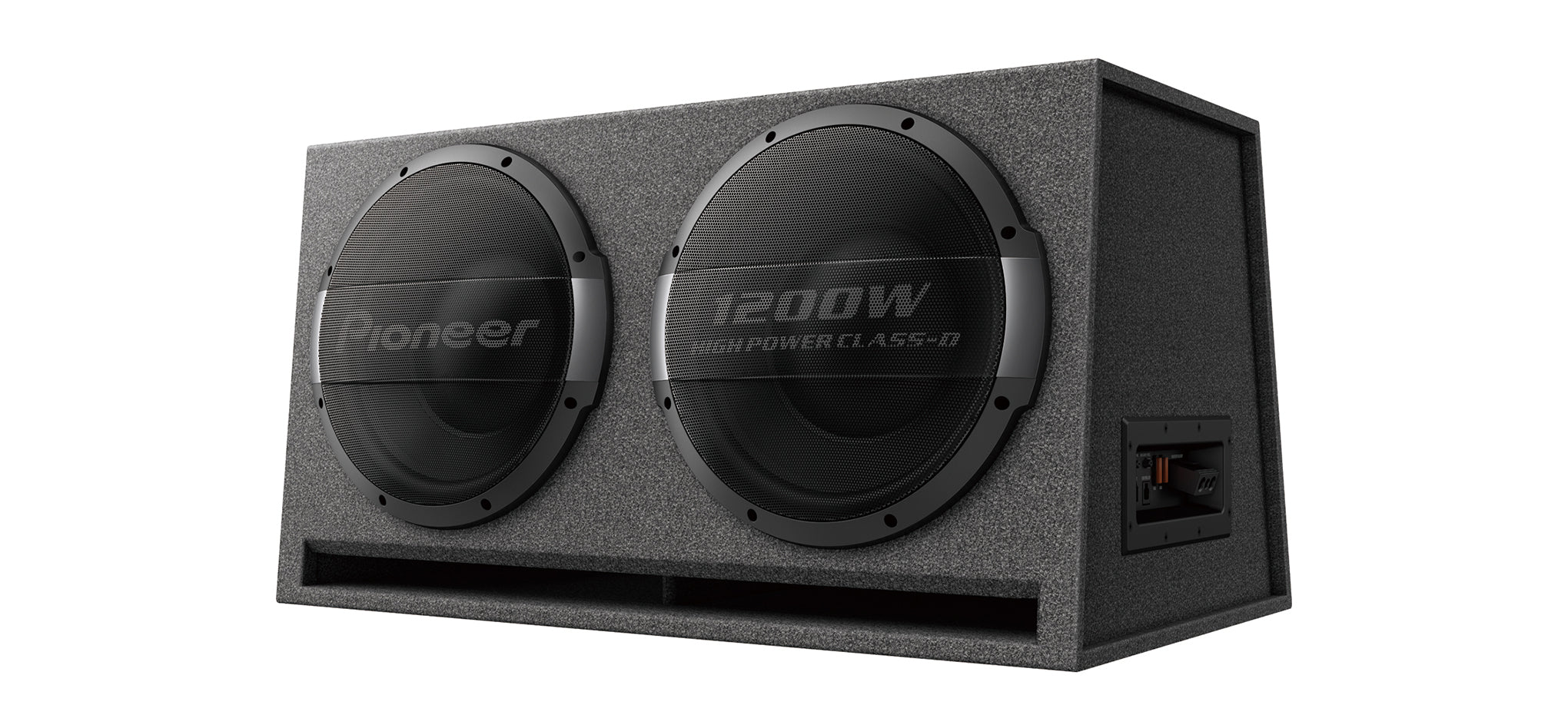 Pioneer TS-WX1220AH Twin 12-inch Active Bass-Reflex Subwoofer