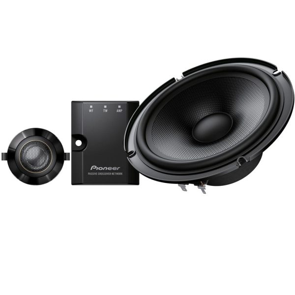 Pioneer TS-Z65C 165mm / 6.5 inch 2-Way Component Speakers — Component Set